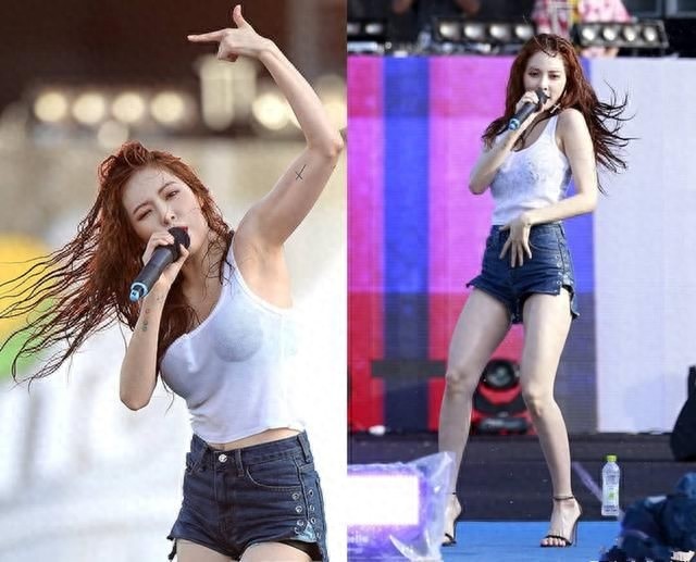 韩国十大性感美女之五,那个《江南style》里的性感女王金泫雅